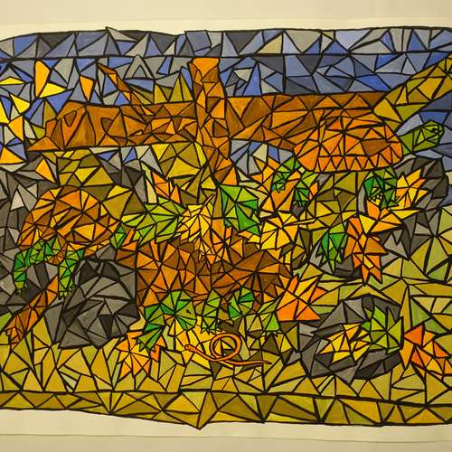 #7350 - Malerei [Doris Mayer]